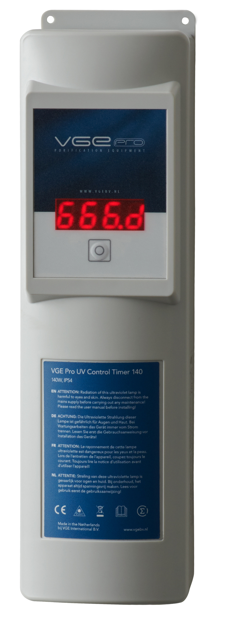VGE Pro UV Control Timer 140 LED On 08633